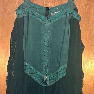 Woman’s renaissance dress